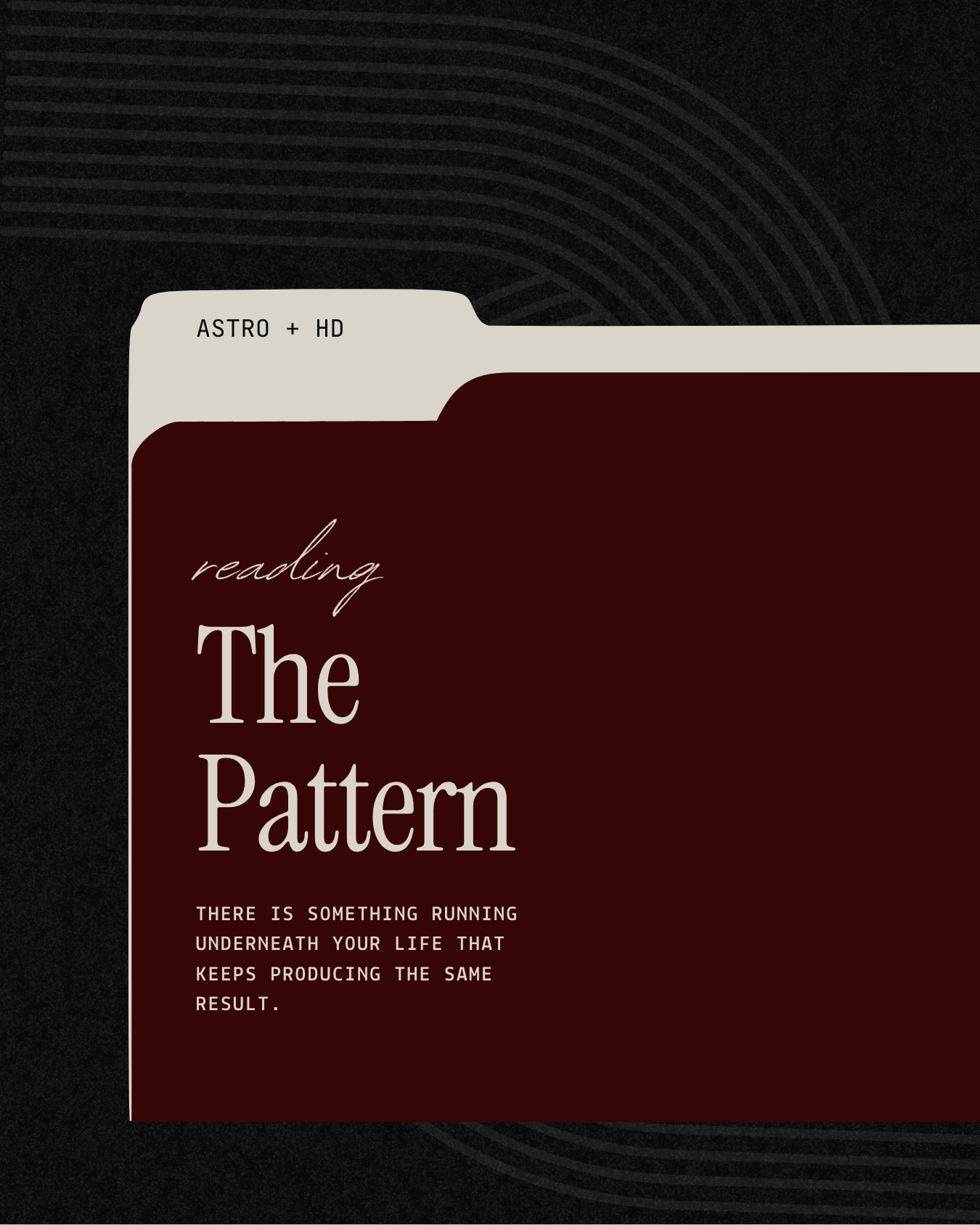 The Pattern Reading